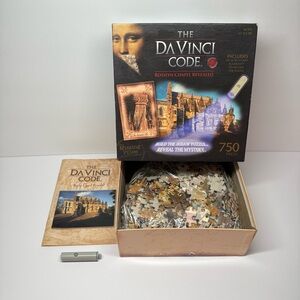 The Da Vinci Code Rosslyn Chapel Revealed Mystery Jigsaw Puzzle 750 Pc RoseArt